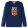 Tengerészkék hosszú ujjú gyerekpóló 92