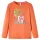 Izzó narancssárga hosszú ujjú gyerekpóló 140