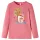 Fakó rózsaszín hosszú ujjú gyerekpóló 116