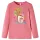Fakó rózsaszín hosszú ujjú gyerekpóló 128