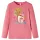 Fakó rózsaszín hosszú ujjú gyerekpóló 140