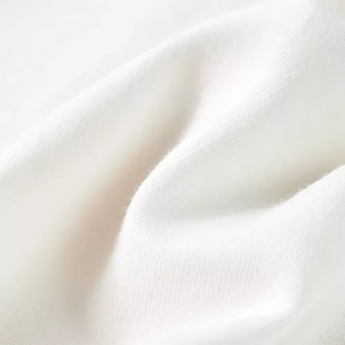 Ekrü színű hosszú ujjú gyerekpóló 128