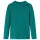 Sötétzöld hosszú ujjú bordázott gyerekpóló 104