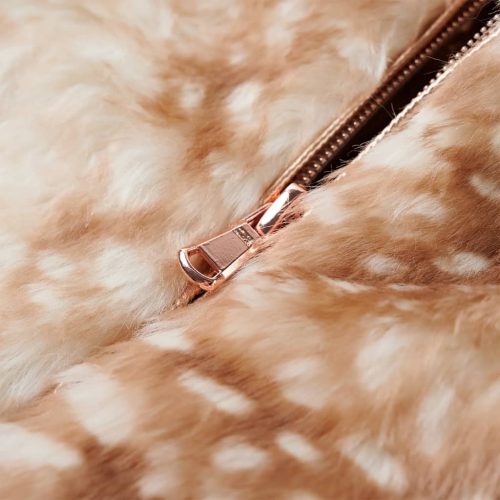 Gyerek kabát műszőrme Cognac 104