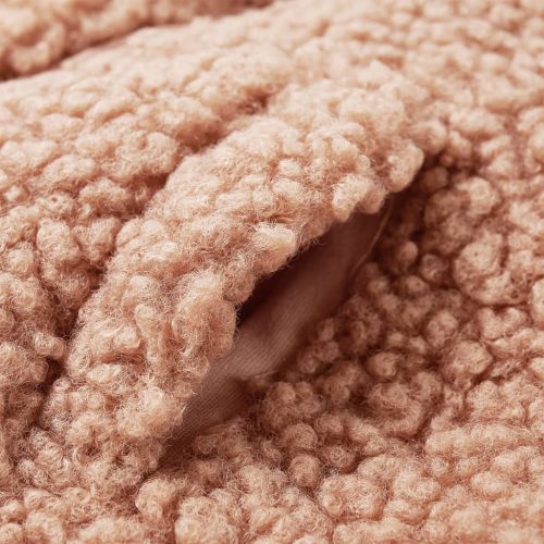 Gyerek kapucnis kabát Teddy Light Cognac 116