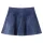 Gyerek szoknya zsebekkel Corduroy Navy 92