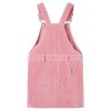 Gyerek overall ruha Cord bársony világos rózsaszín 92