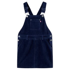 Gyerek overall ruha Corduroy Navy 116