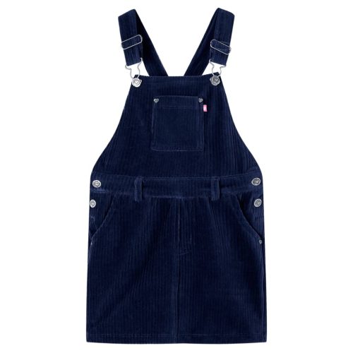 Gyerek overall ruha Corduroy Navy 128