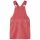 Gyerek overall ruha kordbársony rózsaszín 92