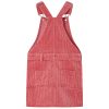 Gyerek overall ruha kordbársony rózsaszín 92
