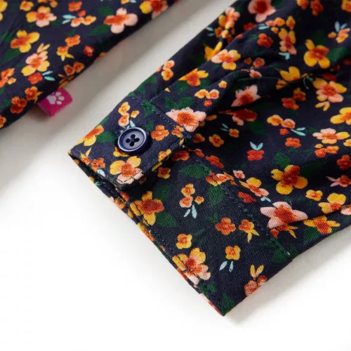 Gyerek ing pántos gallérral Navy 116