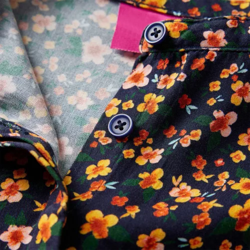 Gyerek ing pántos gallérral Navy 128