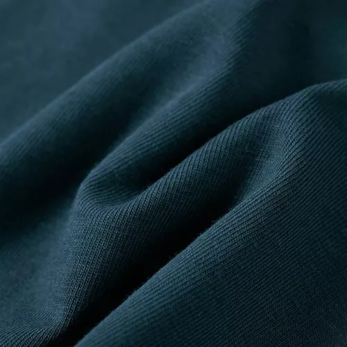 Sötétzöld hosszú ujjú gyerekpóló 116