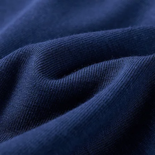 Tengerészkék hosszú ujjú gyerekpóló 92