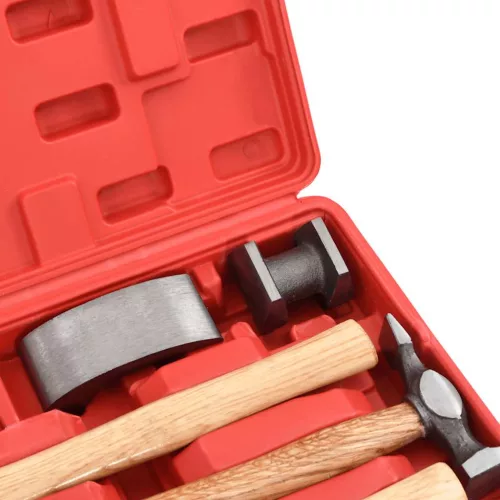  7 részes karosszéria javító kalapácskészlet