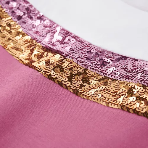 Málna színű gyerekpulóver 116