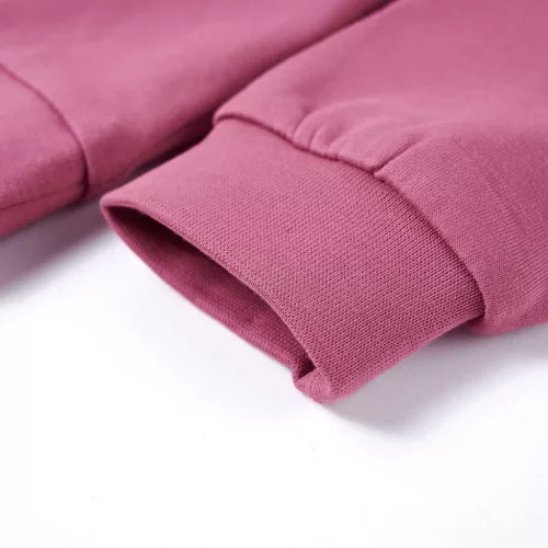 Málna színű gyerekpulóver 116