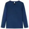 Tengerészkék hosszú ujjú gyerekpóló 116