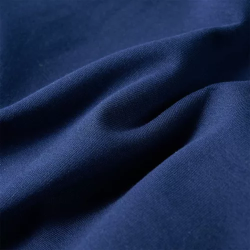 Tengerészkék kapucnis gyerekpulóver 104