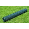  zöld PVC-bevonatú csirkeháló drótkerítés 25 x 0,75 m
