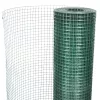  zöld horganyzott csirkeháló drótkerítés PVC bevonattal 10 x 1 m