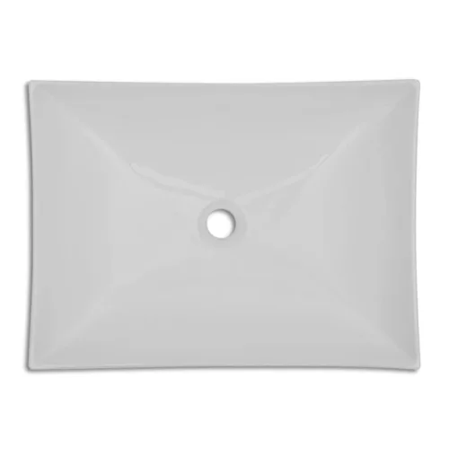 Fürdőszoba Kerámia Porcelán Mosogató Müvészet Mosdó Fehér Magasfényű