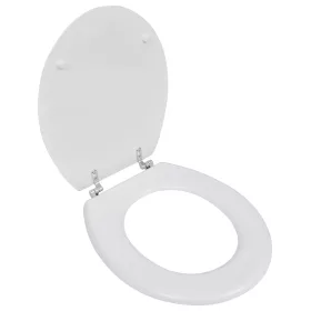  egyszerű tervezésű fehér MDF WC-ülőke