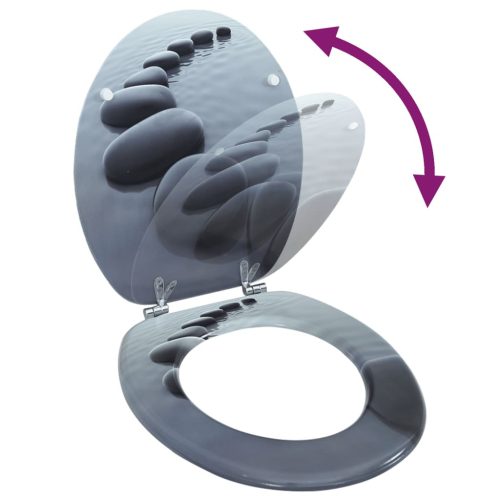  kőmintás MDF WC-ülőke