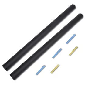   2 tekercs öntapadós fali táblafólia krétákkal 0,6 x 2 m