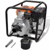 Benzinmotoros vízszivattyú 4800 W-os csatlakozással 80 mm