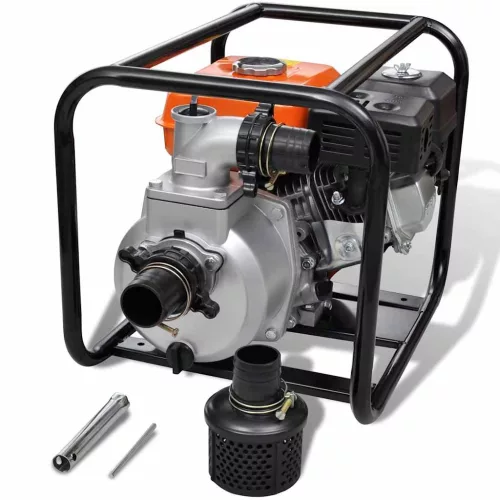Benzinmotoros vízszivattyú 4800 W-os csatlakozással 80 mm
