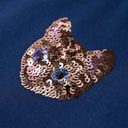 Tengerészkék gyerekpulóver 104