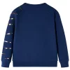 Tengerészkék gyerekpulóver 116