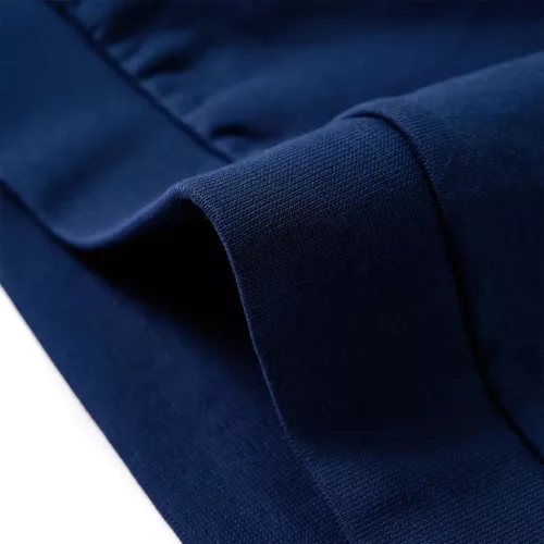 Tengerészkék gyerekpulóver 140