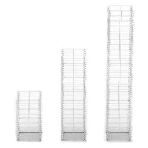   3 db gabion kosár horganyzott drótból 