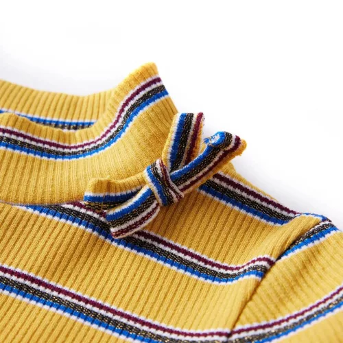 Okker hosszú ujjú gyerekpóló 140