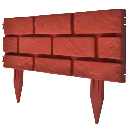 Gyep Elválasztó Tégla Tervezés 11 db