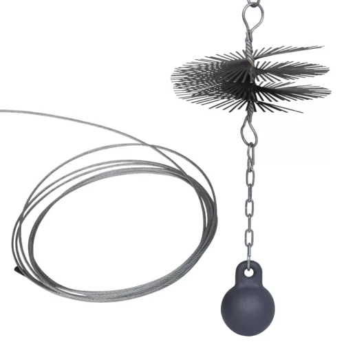 Kerek Kémény Tisztító Kefe Átm. 20 cm