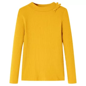 Okker hosszú ujjú gyerekpóló 104