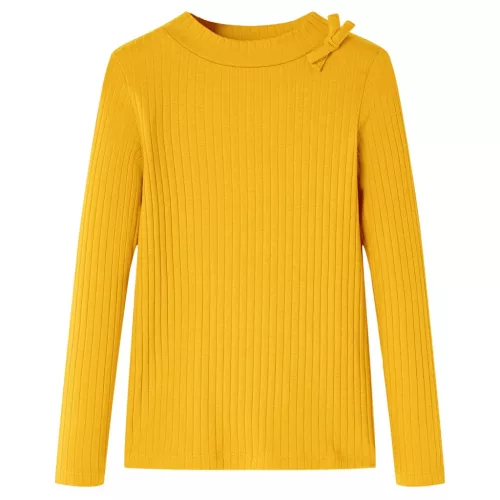 Okker hosszú ujjú gyerekpóló 104