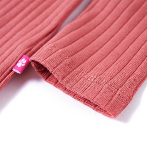 Fakó rózsaszín hosszú ujjú gyerekpóló 92