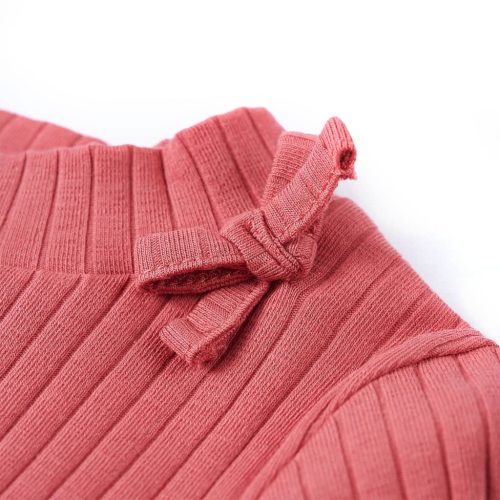 Fakó rózsaszín hosszú ujjú gyerekpóló 116