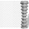  ezüst horganyzott acél drótkerítés 15 x 1,25 m