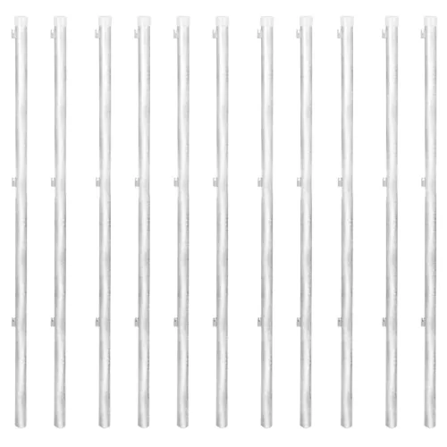  horganyzott acél drótkerítés horgony tüskékkel 25 x 1,25 m