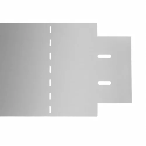 Horganyzott acél ágyásszegély 5 db-os szett 100 x 14 cm