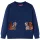 Tengerészkék gyerekpulóver 128