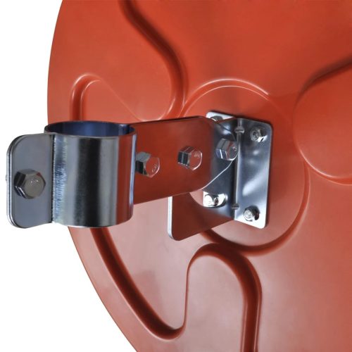 Narancssárga PC műanyag konvex kültéri közlekedési tükör 45 cm