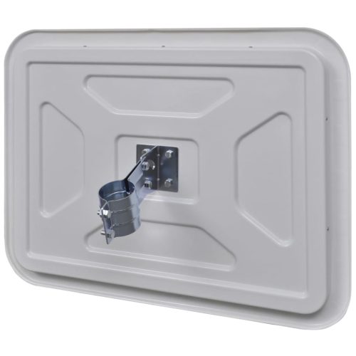 Téglalap alakú konvex közlekedési tükör fényvisszaverőkkel 60 x 80 cm