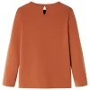 Konyak színű hosszú ujjú gyerekpóló 128